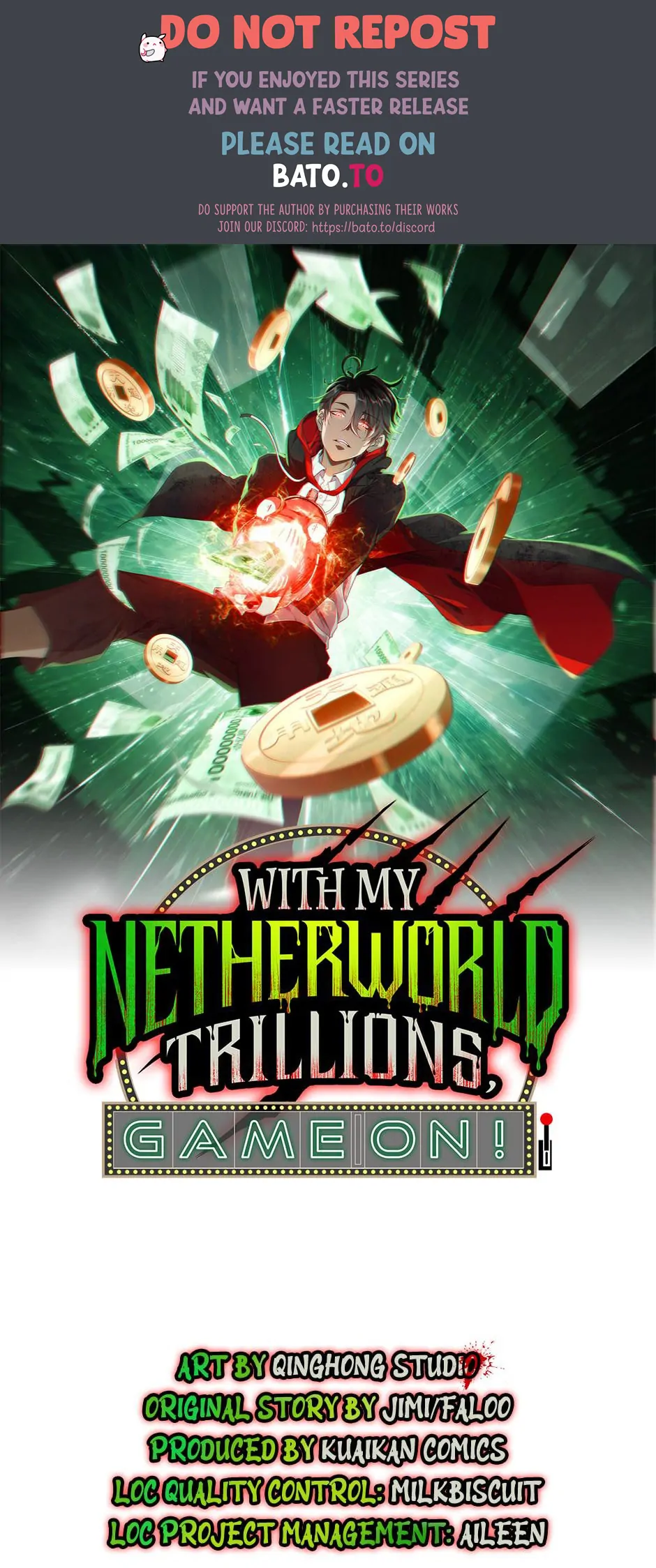 With My Netherworld Trillions, Game On! Chapter 35 - page 1