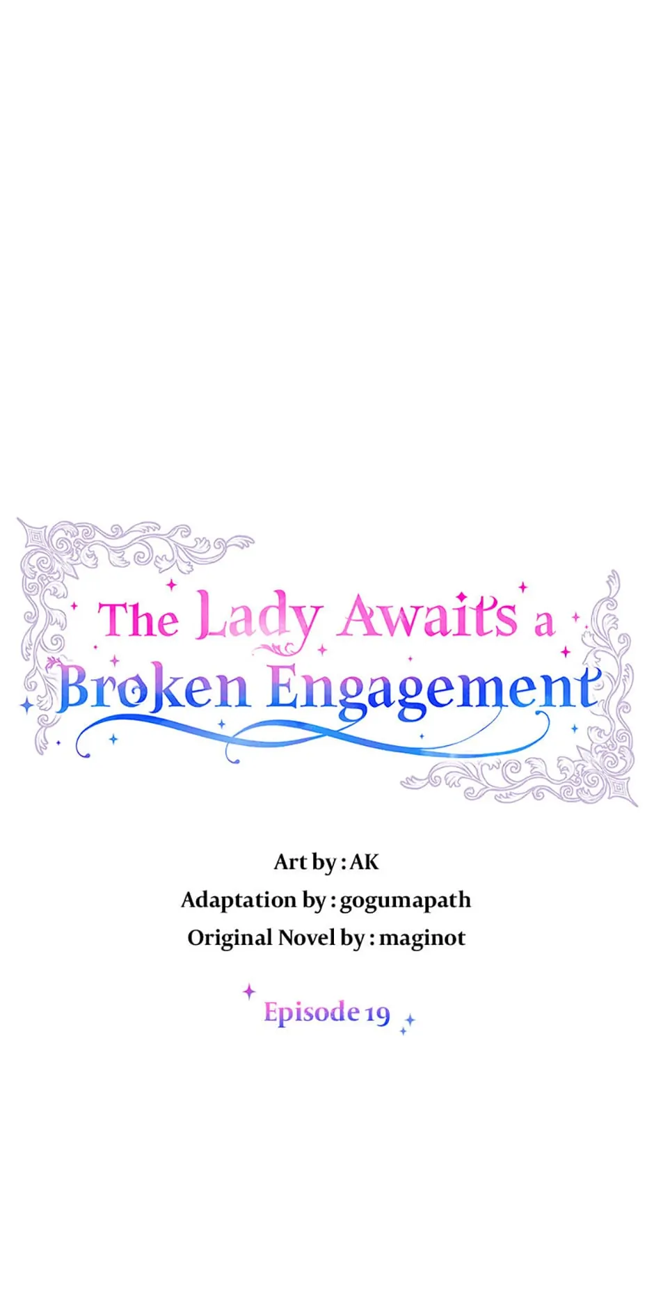 The Lady Awaits a Broken Engagement Chapter 19 - page 1