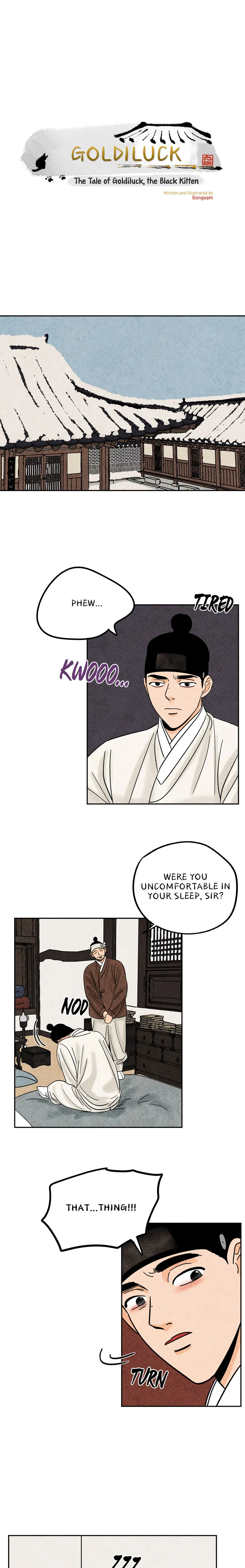 The Tale Of Goldiluck, The Black Kitten Chapter 59 - page 1