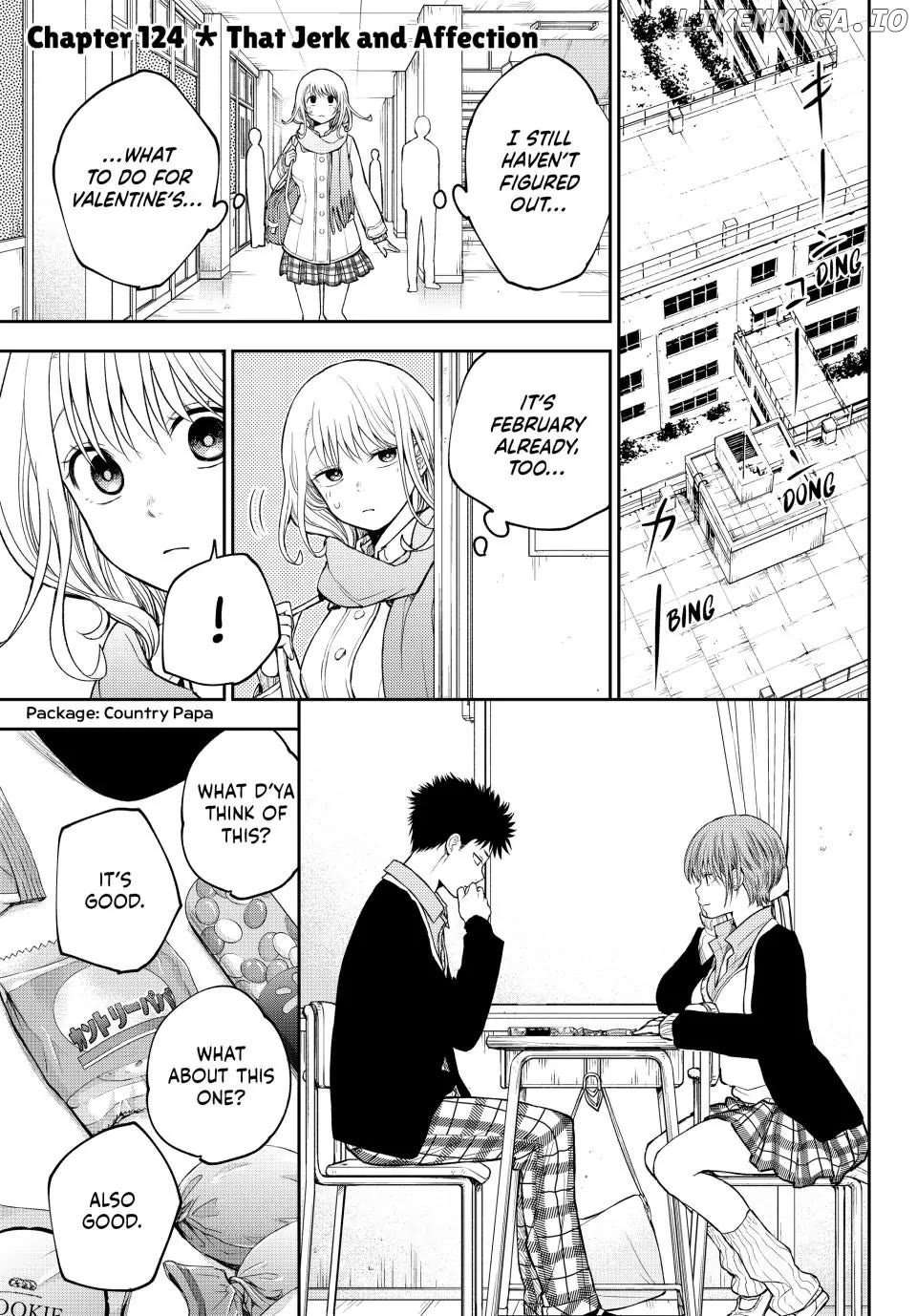 My Charms Are Wasted On Kuroiwa Medaka Chapter 124 - page 1