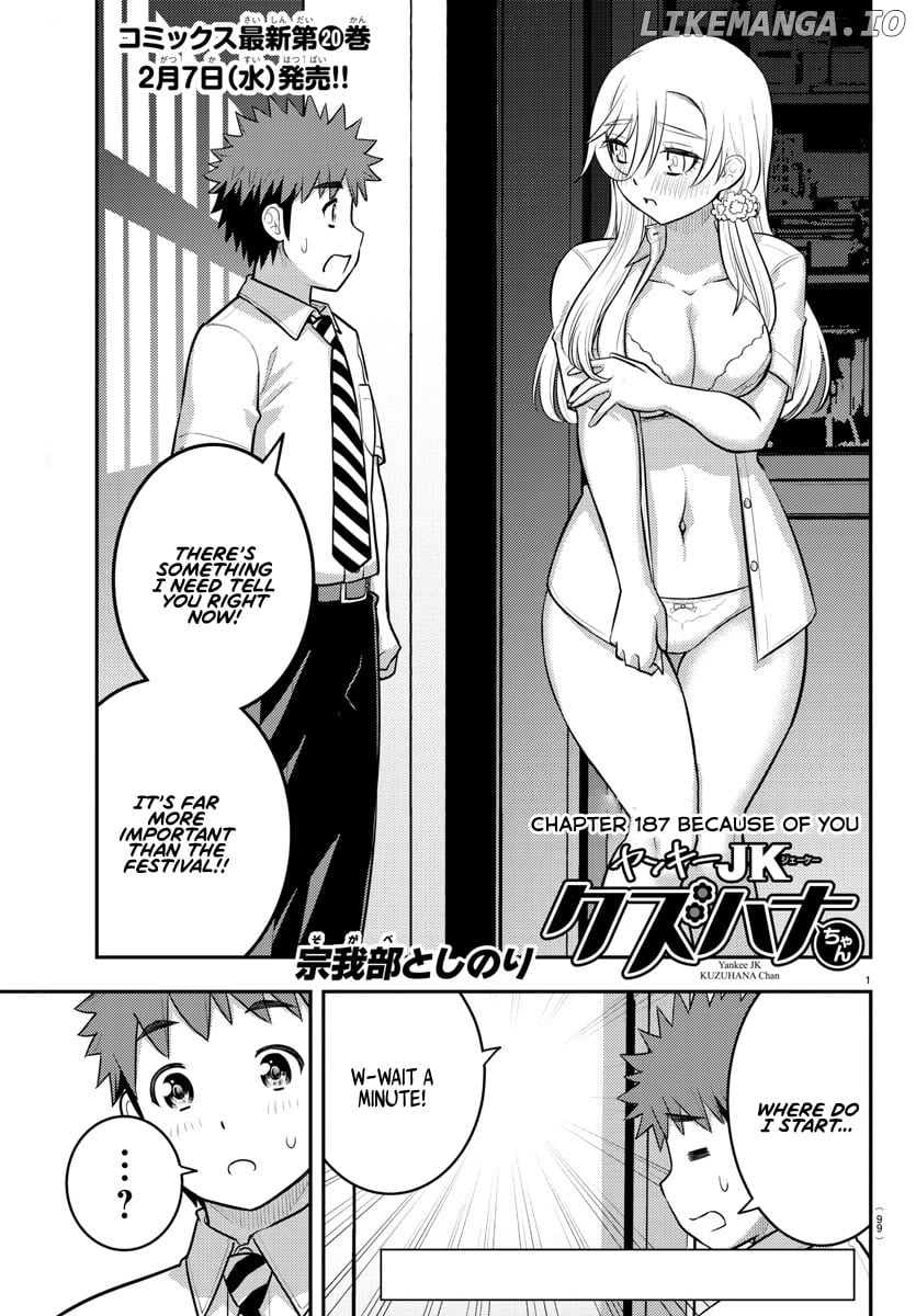 Yankee Jk Kuzuhana-Chan Chapter 187 - page 1