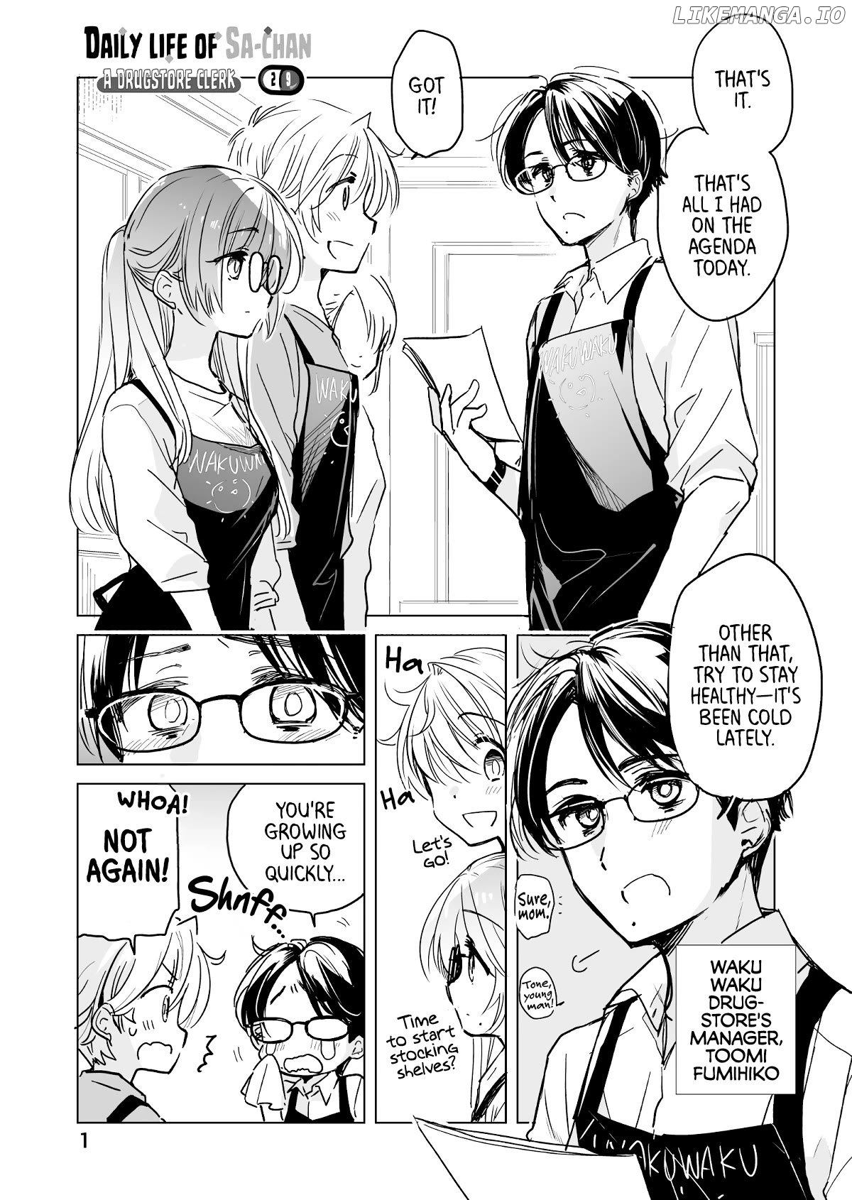 Daily Life Of Sa-Chan, A Drugstore Clerk Chapter 29 - page 1