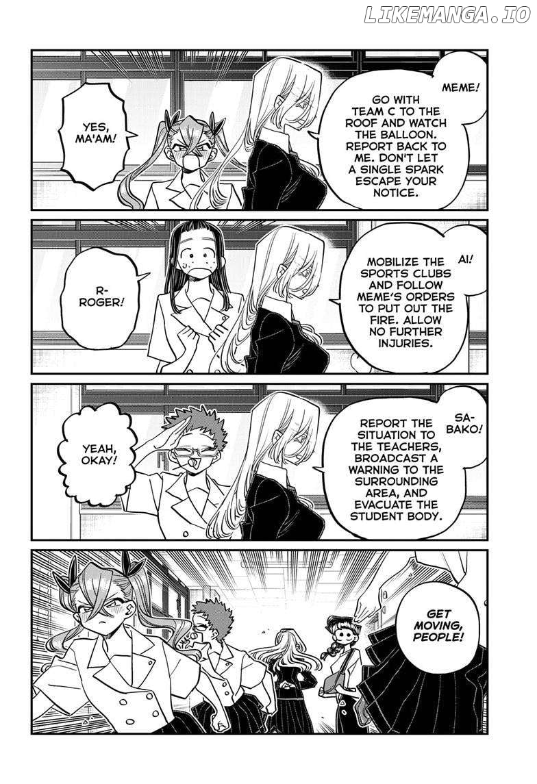 Komi-san wa Komyushou Desu Chapter 446 - page 10