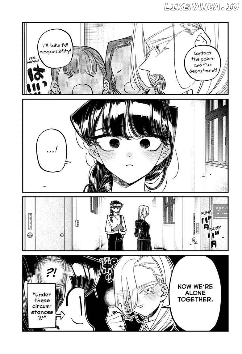 Komi-san wa Komyushou Desu Chapter 446 - page 11