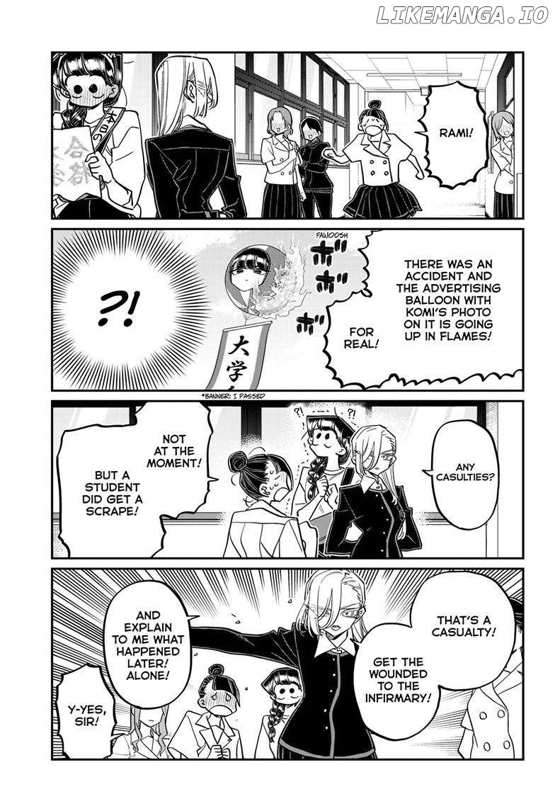 Komi-san wa Komyushou Desu Chapter 446 - page 9