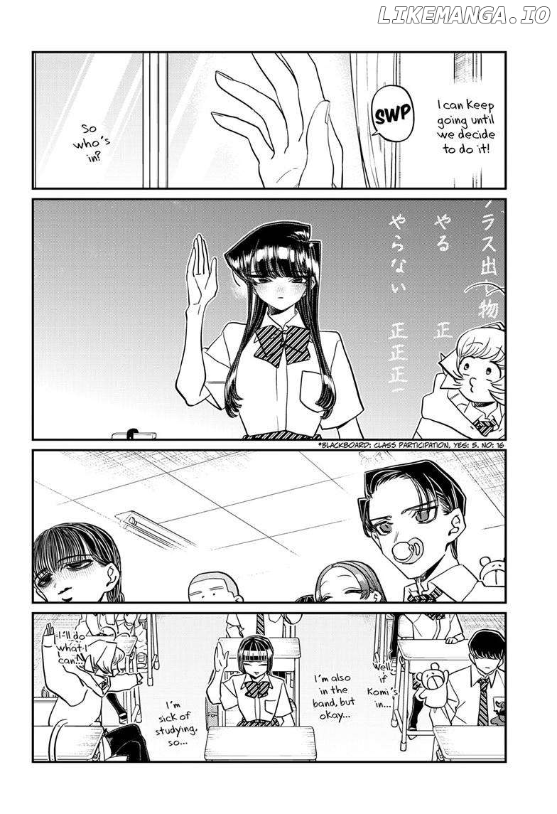 Komi-san wa Komyushou Desu Chapter 447 - page 4