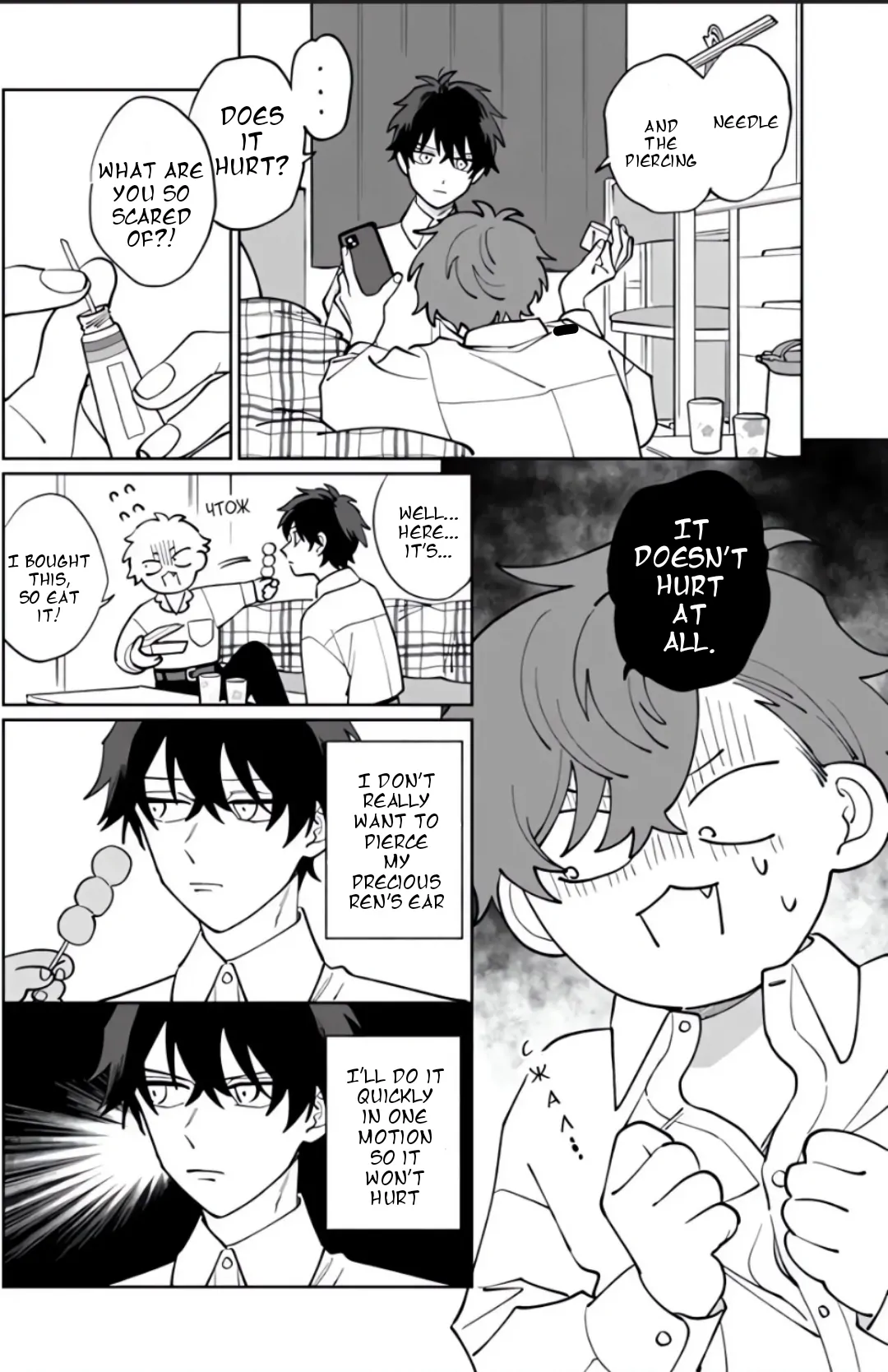 Tonari No Ren-Kun Wa Chotto Kowai Chapter 13 - page 4