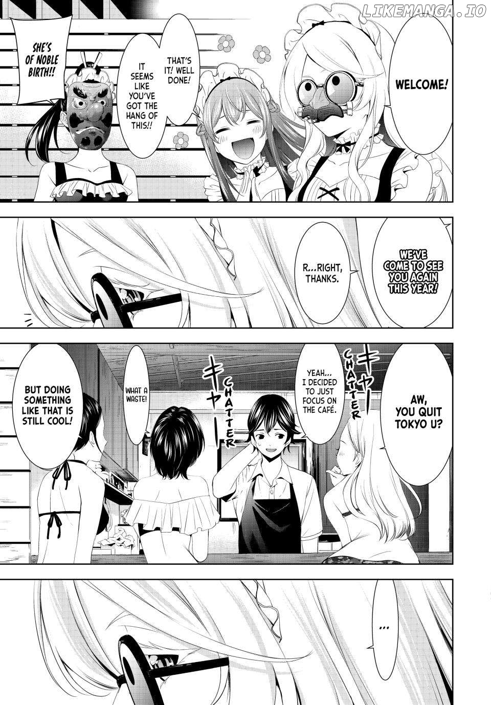 Goddess Café Terrace Chapter 140 - page 9