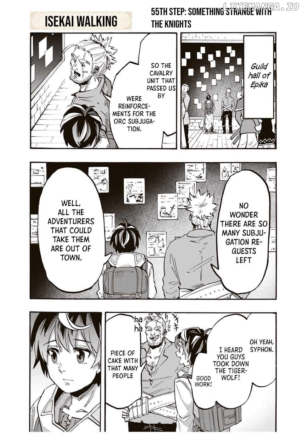 Isekai Walking Chapter 55 - page 1