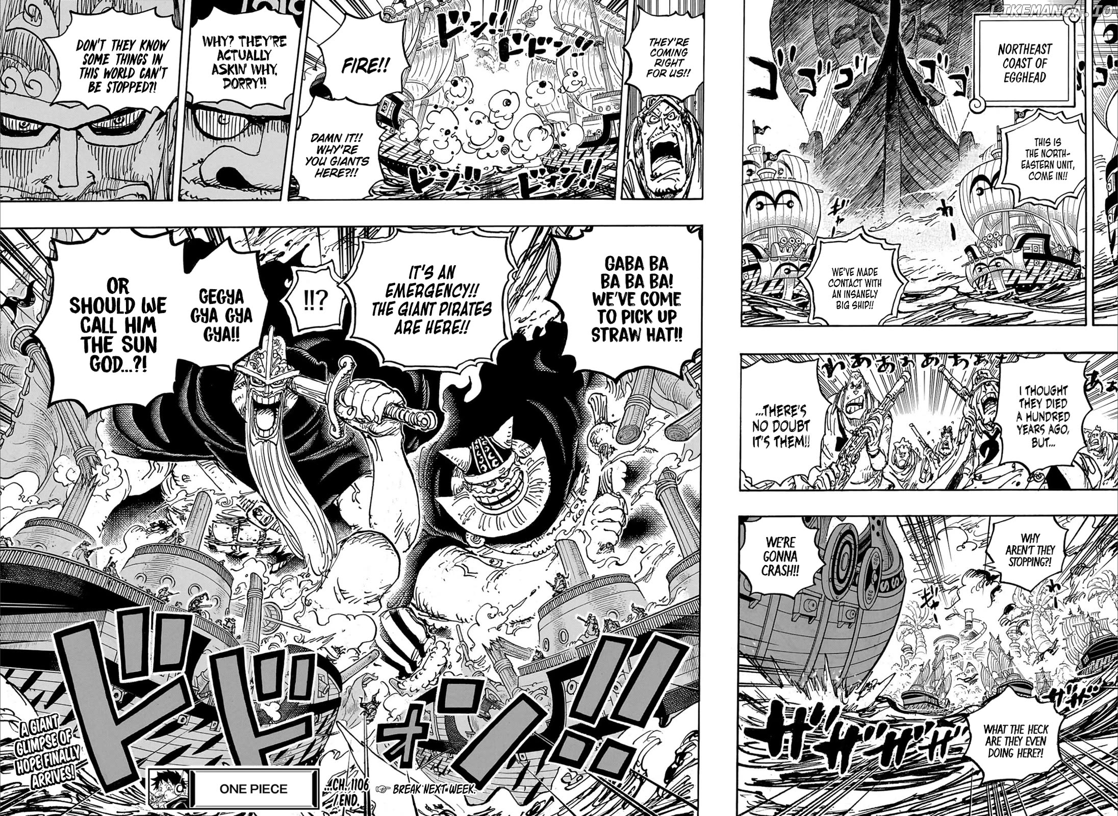 One Piece Chapter 1106 - page 13