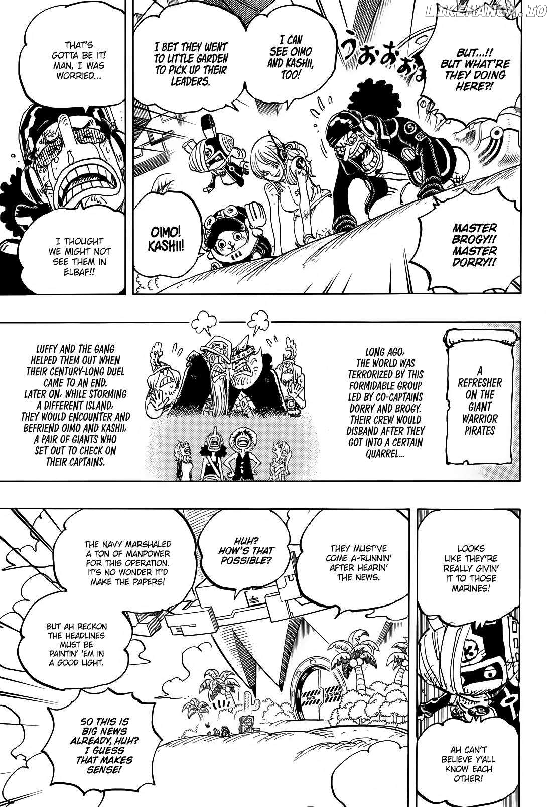 One Piece Chapter 1107 - page 5