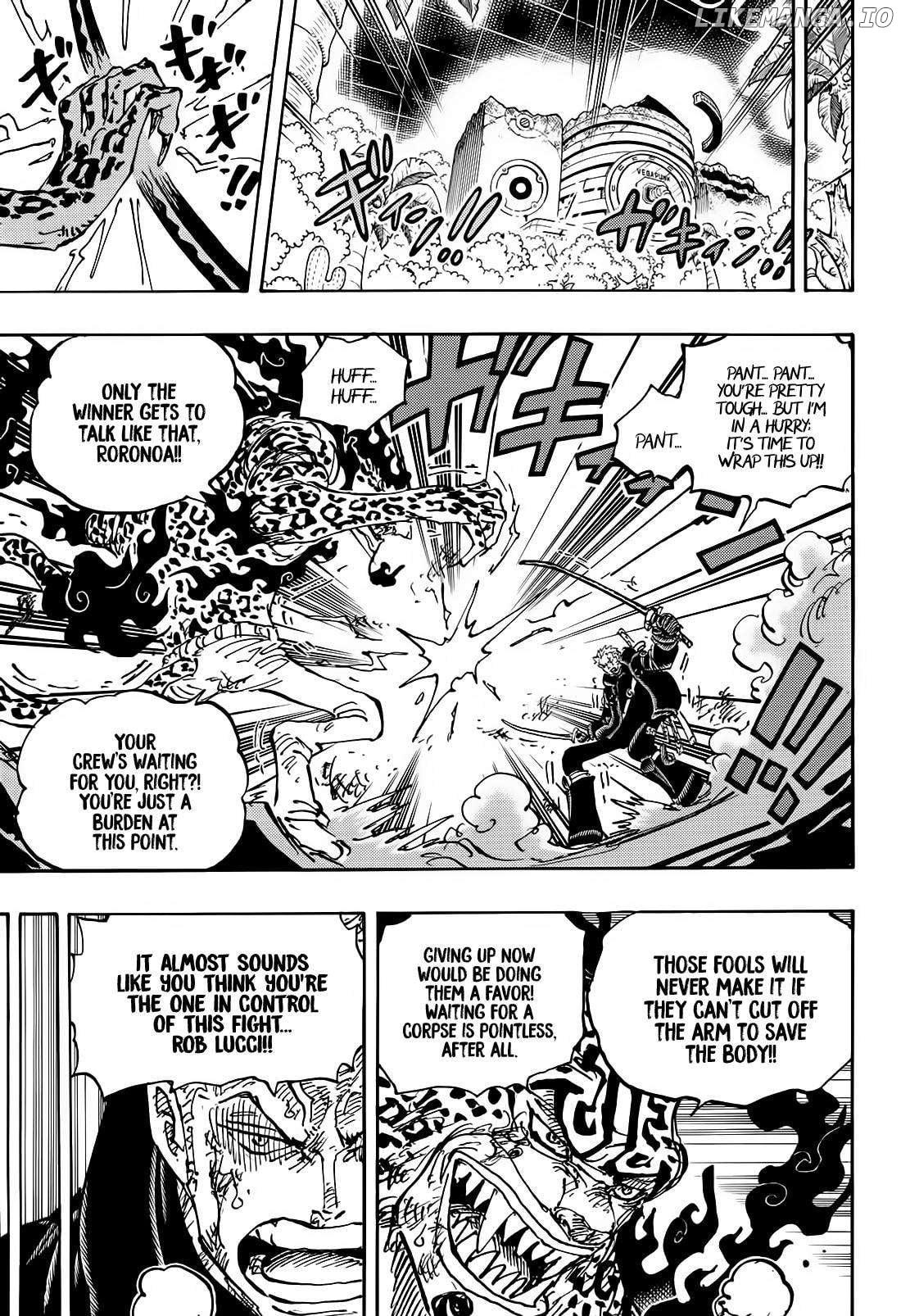 One Piece Chapter 1107 - page 7