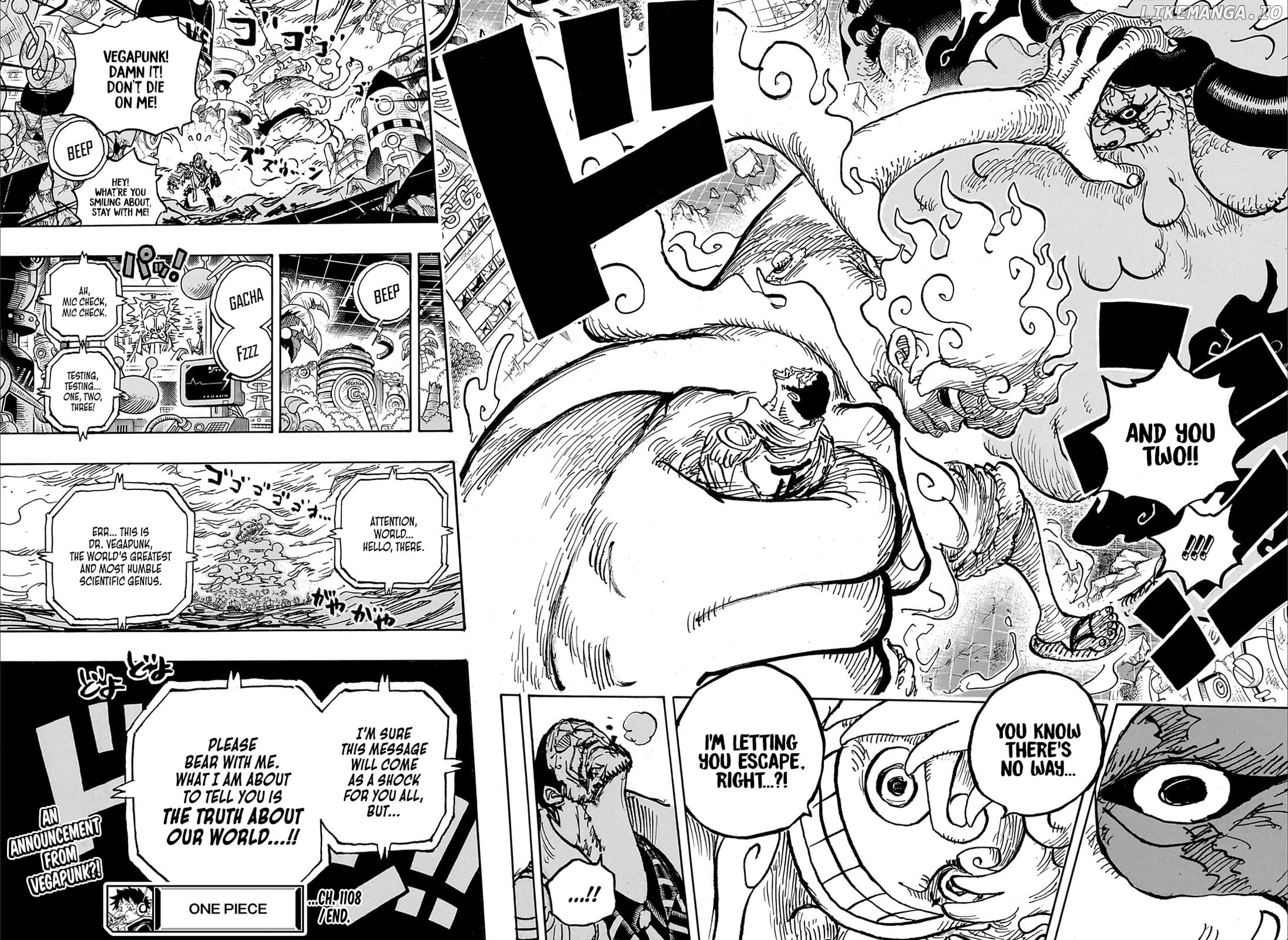 One Piece Chapter 1108 - page 14