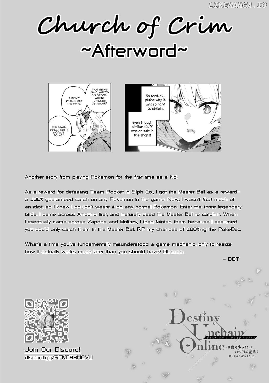 Destiny Unchain Online Chapter 48 - page 20