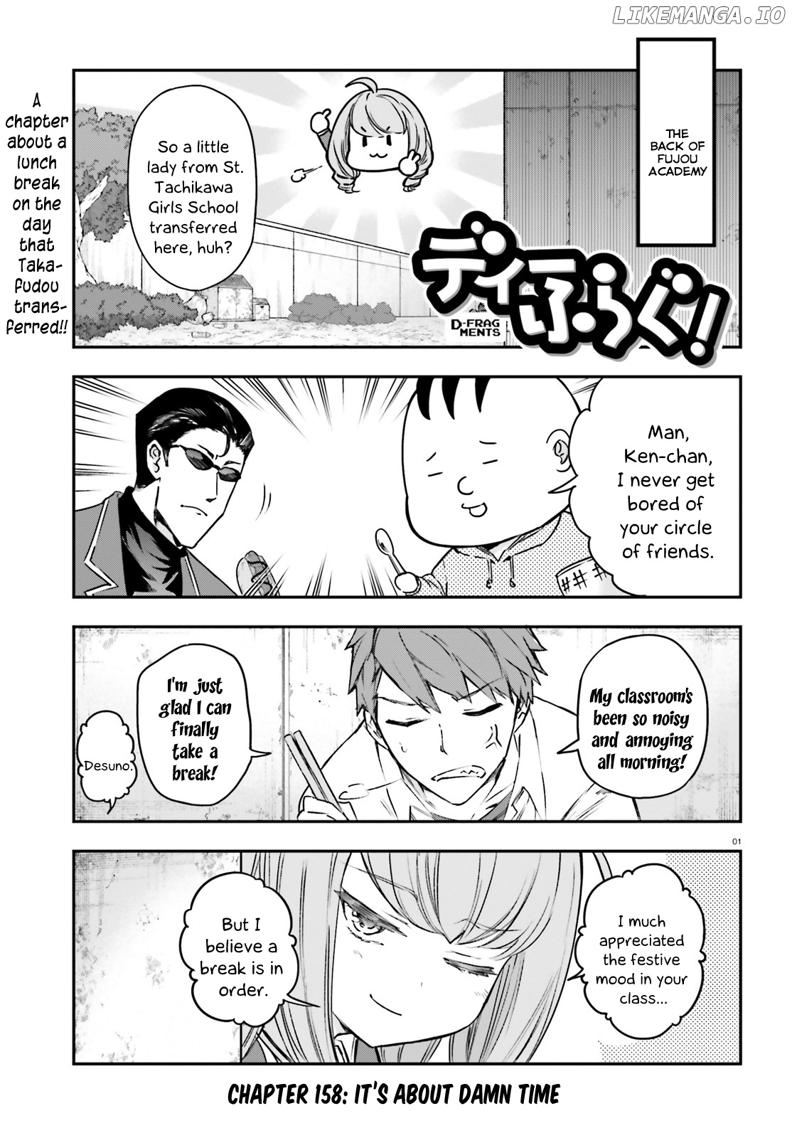 D-Frag! Chapter 158 - page 1