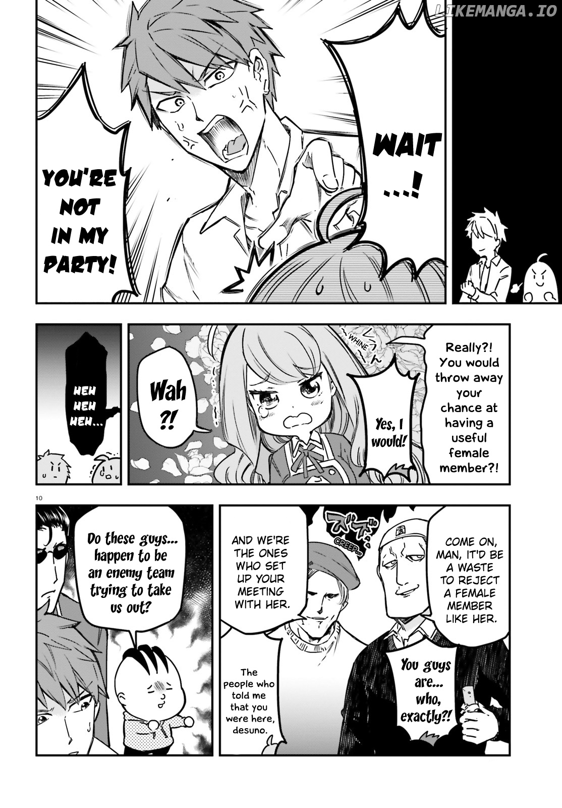 D-Frag! Chapter 158 - page 10