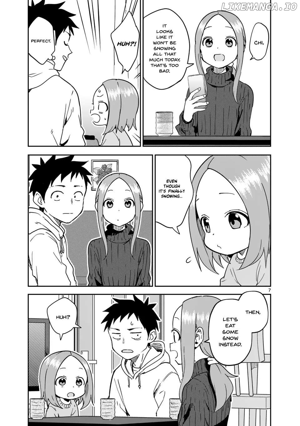 Karakai Jouzu no (Moto) Takagi-san Chapter 303 - page 7