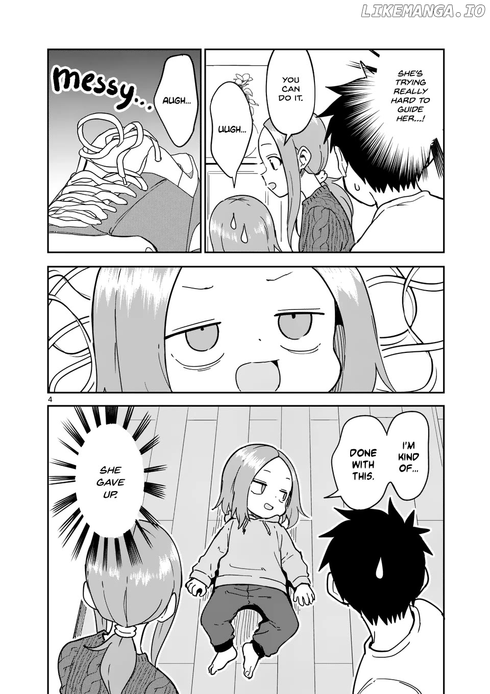 Karakai Jouzu no (Moto) Takagi-san Chapter 304 - page 4