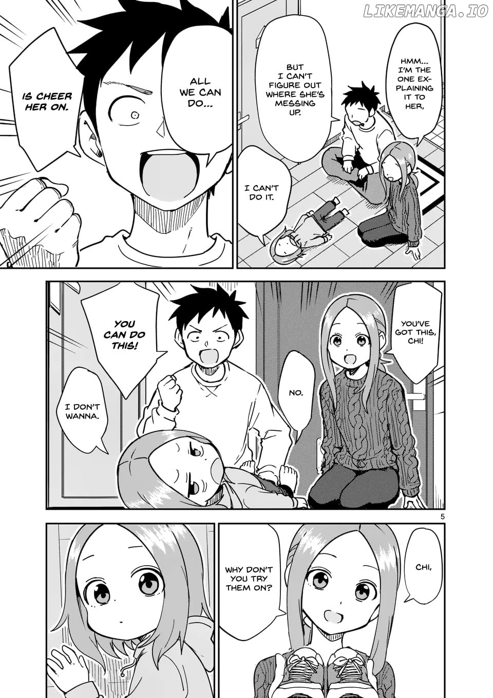 Karakai Jouzu no (Moto) Takagi-san Chapter 304 - page 5