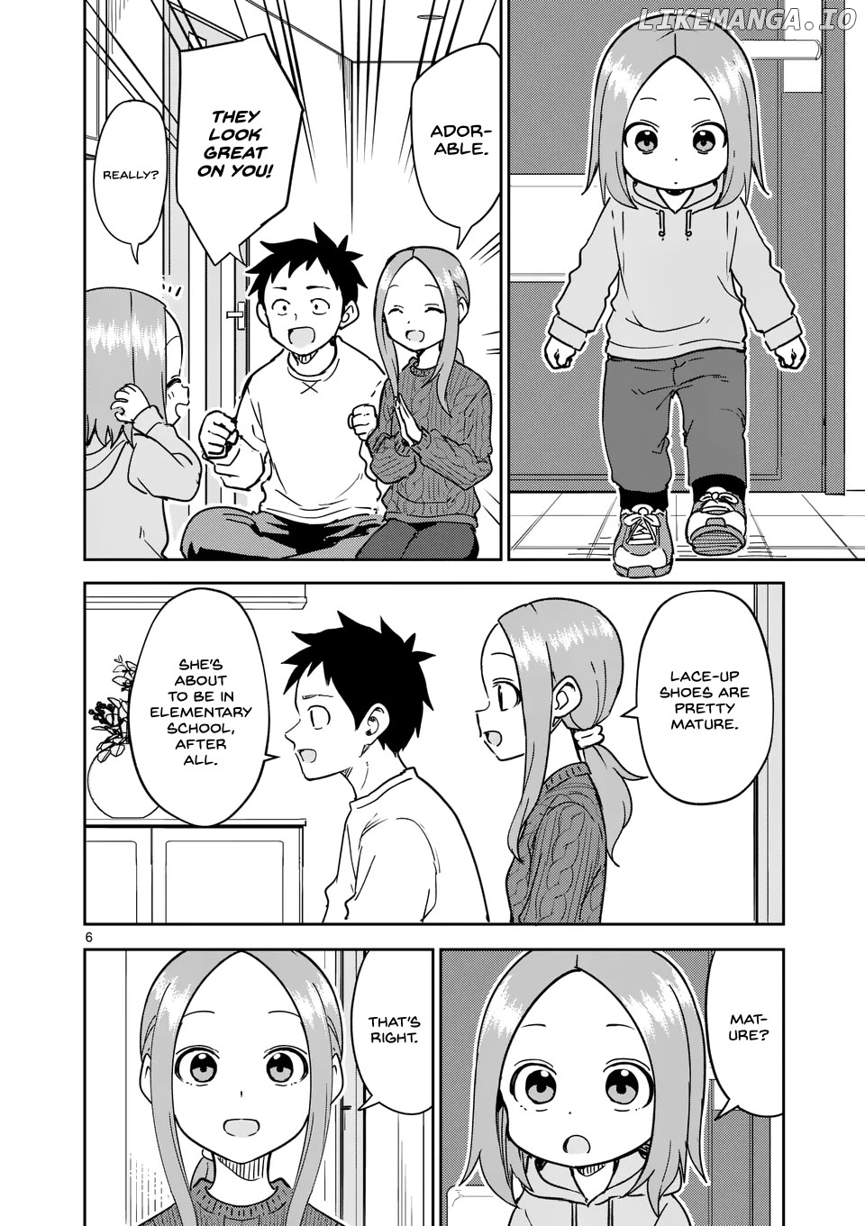 Karakai Jouzu no (Moto) Takagi-san Chapter 304 - page 6