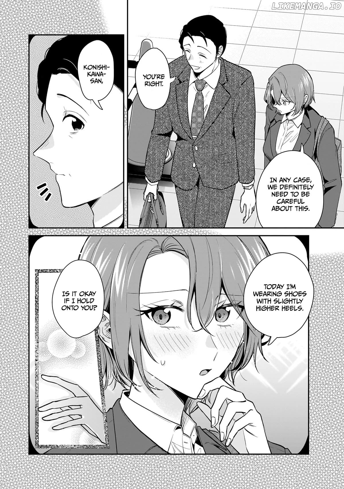 Misato-San Is A Bit Cold Towards Her Boss Who Pampers Chapter 12 - page 6