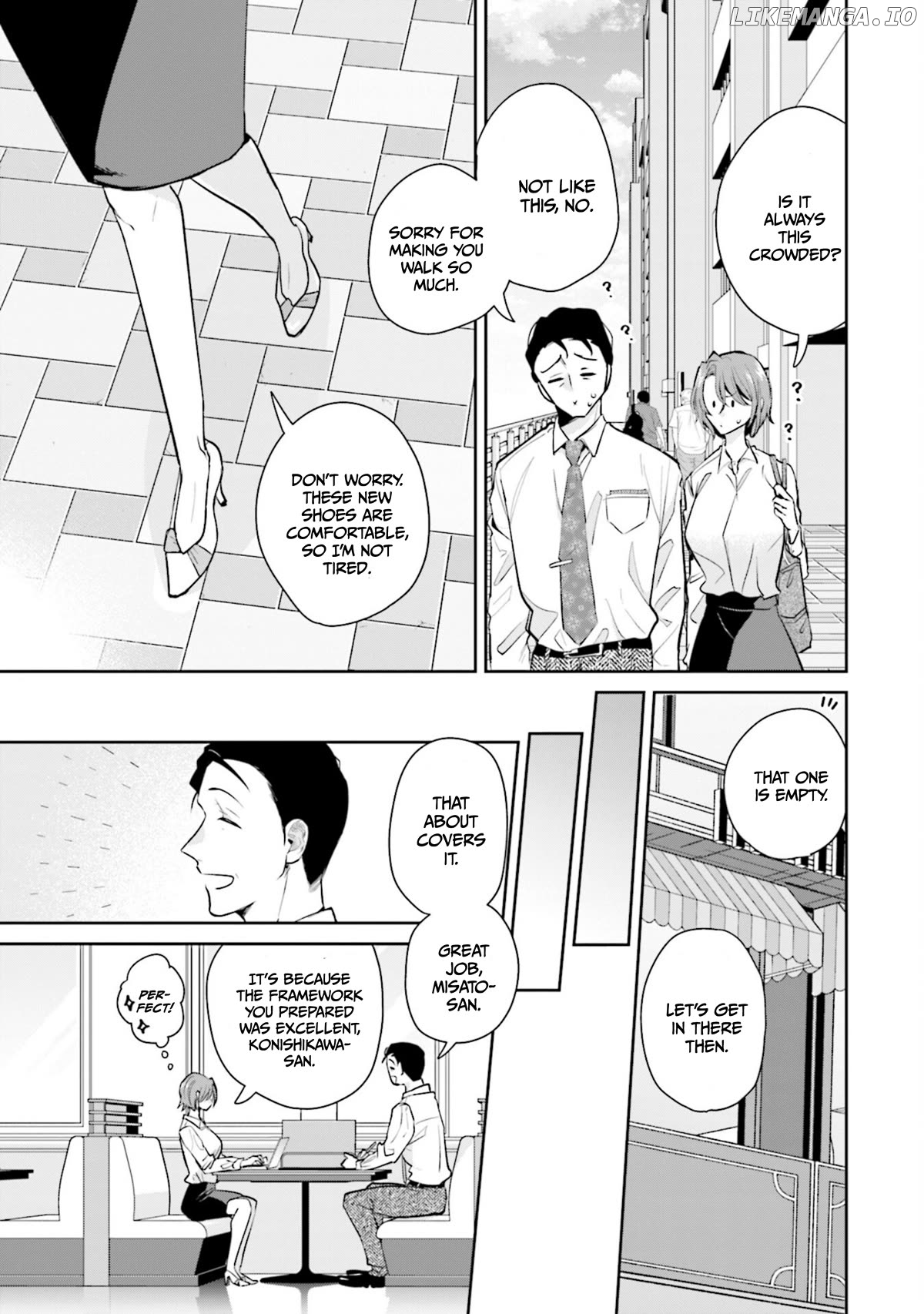 Misato-San Is A Bit Cold Towards Her Boss Who Pampers Chapter 13 - page 13