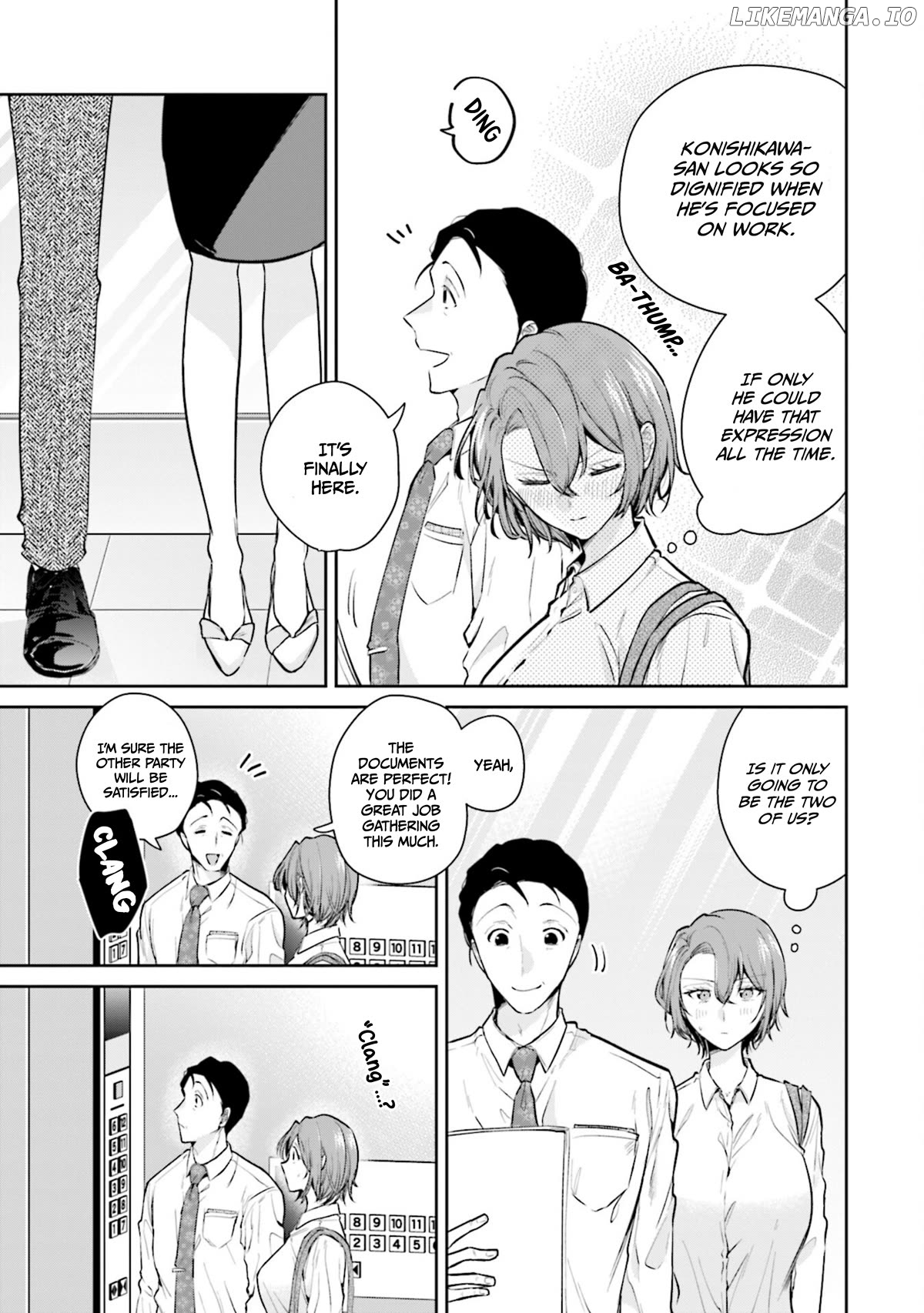 Misato-San Is A Bit Cold Towards Her Boss Who Pampers Chapter 13 - page 9