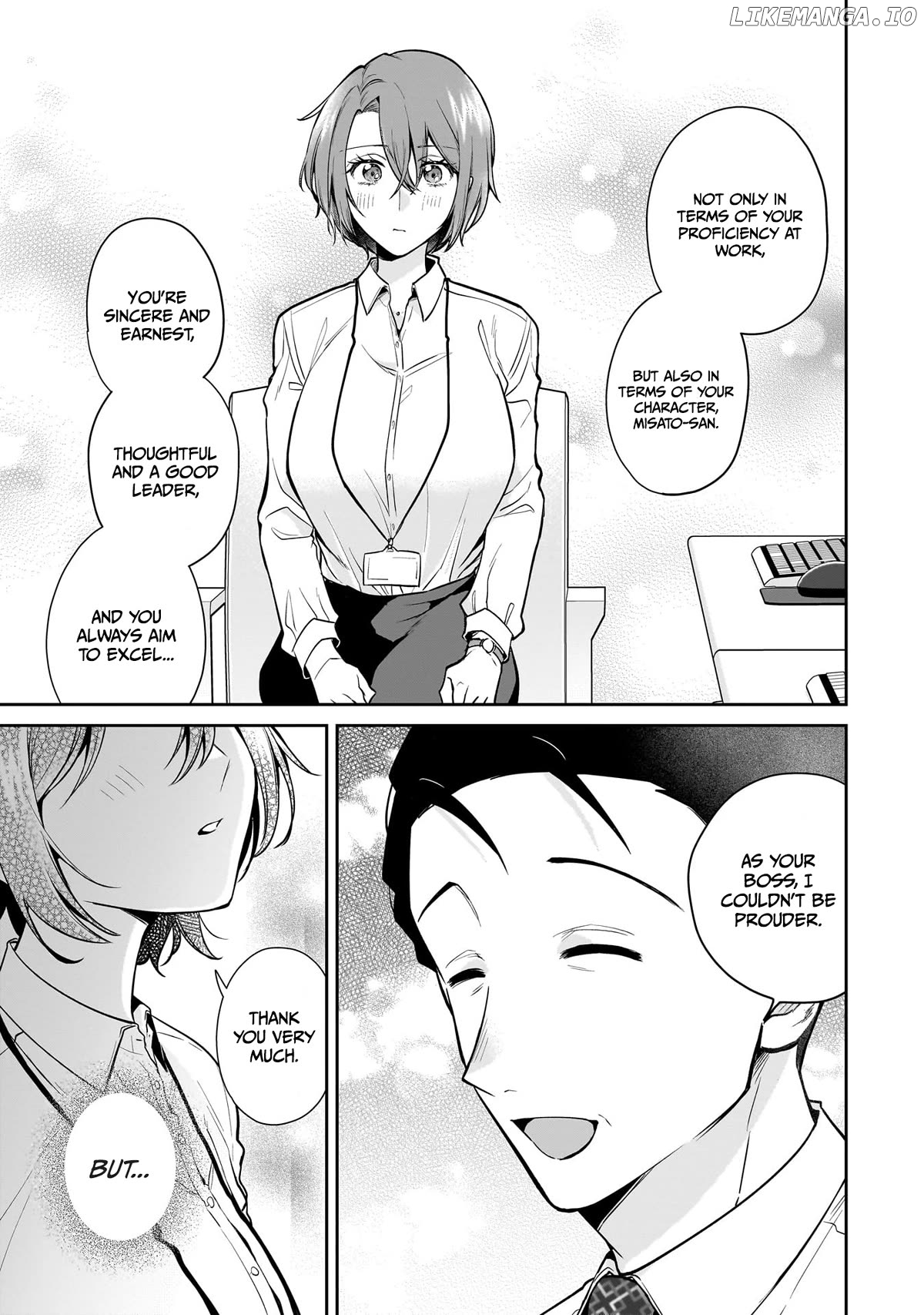 Misato-San Is A Bit Cold Towards Her Boss Who Pampers Chapter 14 - page 17