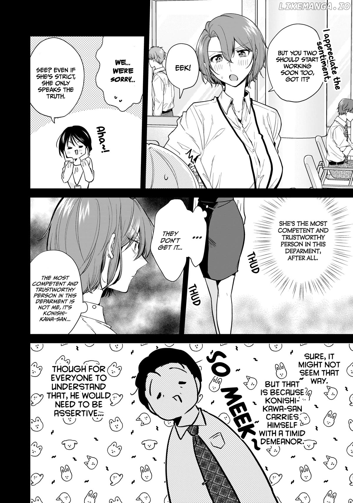Misato-San Is A Bit Cold Towards Her Boss Who Pampers Chapter 14 - page 4