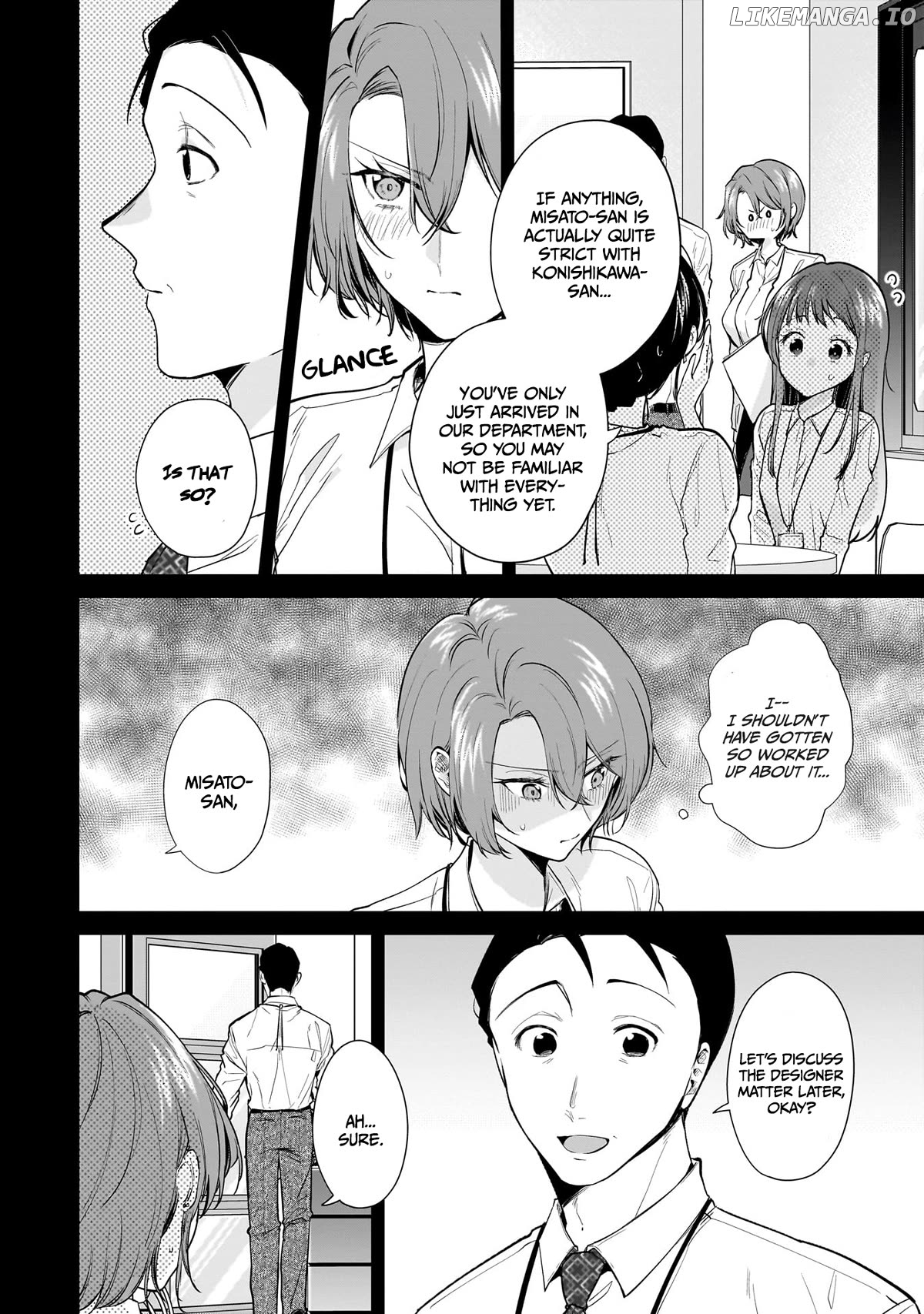 Misato-San Is A Bit Cold Towards Her Boss Who Pampers Chapter 14 - page 8