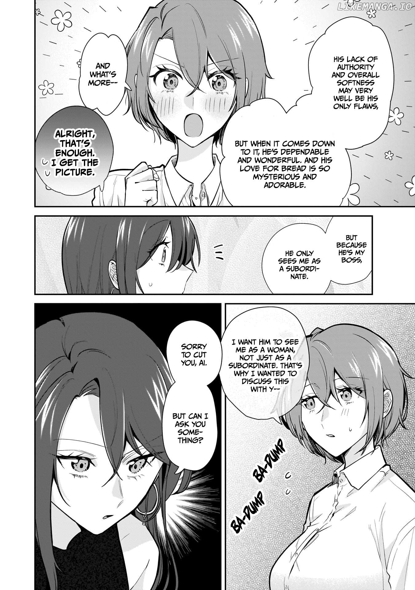 Misato-San Is A Bit Cold Towards Her Boss Who Pampers Chapter 15 - page 6