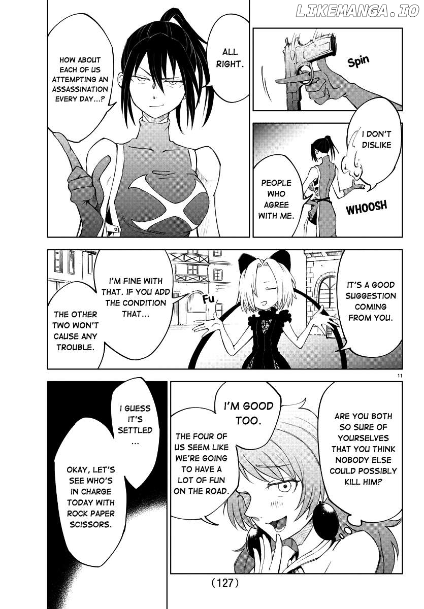 The Fainted Hero and The Assassination Princess Chapter 4 - page 11