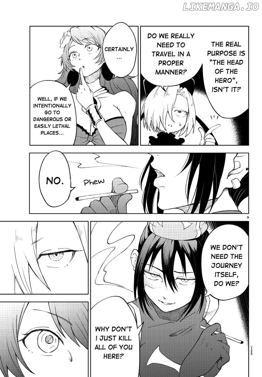 The Fainted Hero and The Assassination Princess Chapter 4 - page 9
