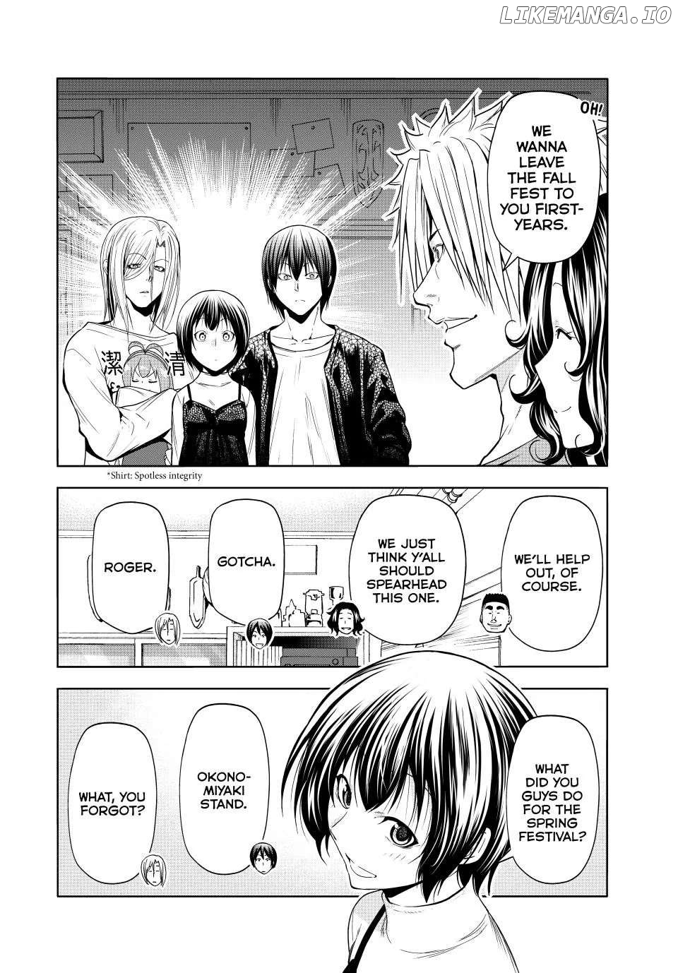 Grand Blue Chapter 91 - page 4