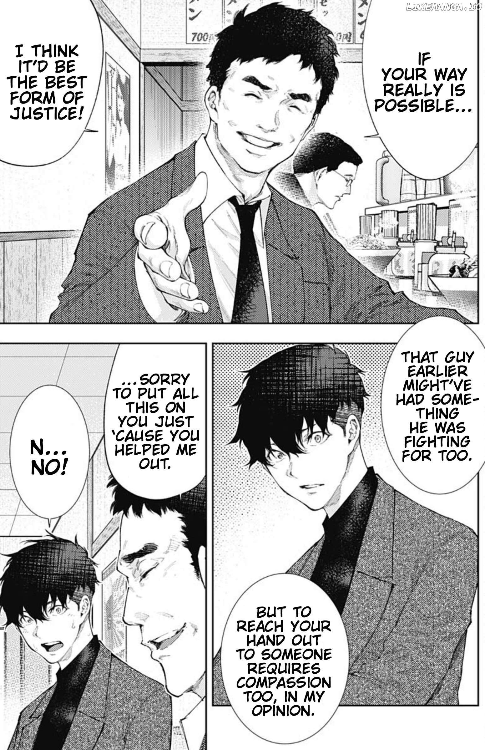 There is no true peace in this world -Shin Kamen Rider SHOCKER SIDE- Chapter 41 - page 17