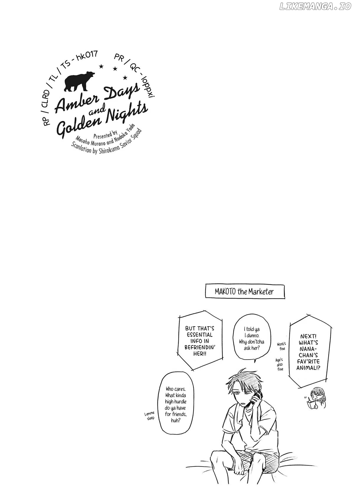 Let’s Get Drunk With Amber Dreams ~Amber Days And Golden Nights~ Chapter 9 - page 36