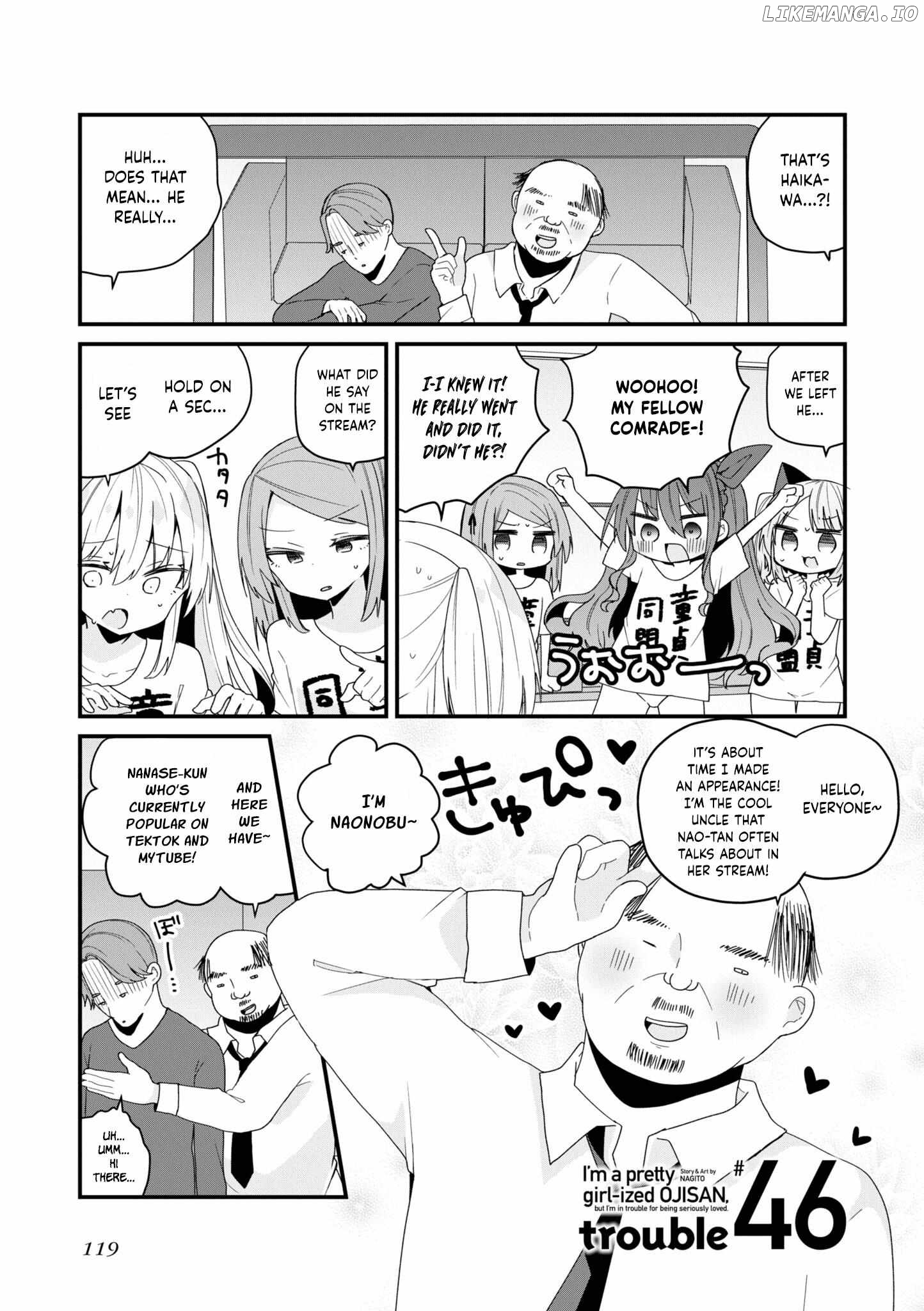 Bishoujokashita Oji-San Dakedo, Gachi Koi Sarete Komattemasu Chapter 46 - page 1
