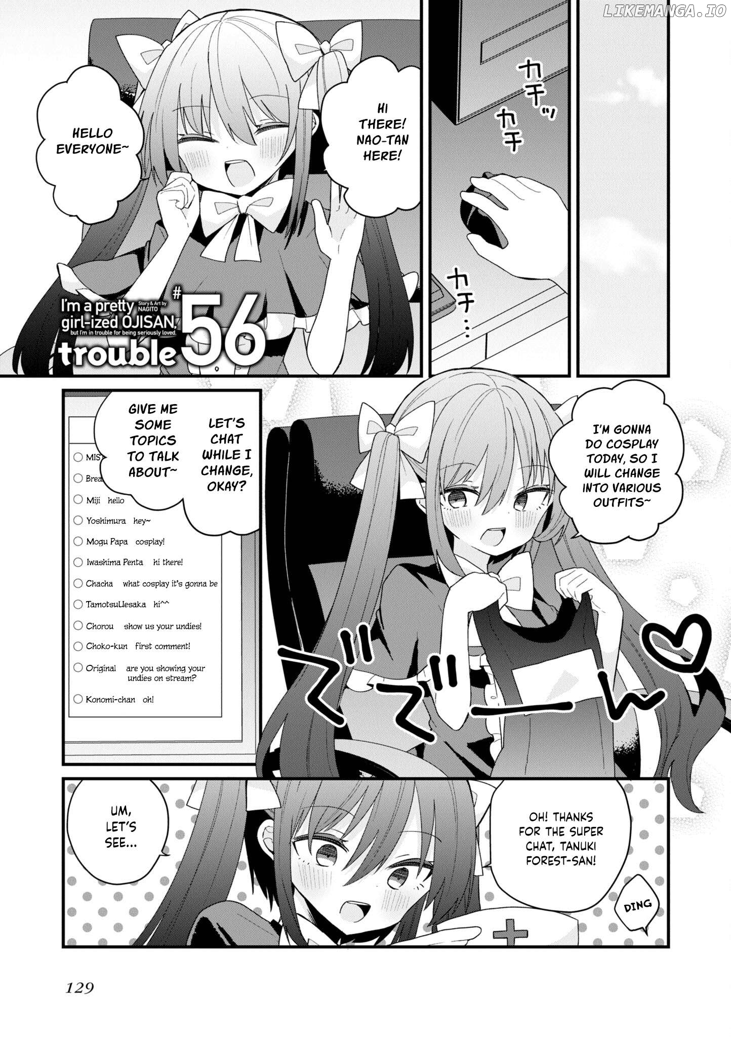 Bishoujokashita Oji-San Dakedo, Gachi Koi Sarete Komattemasu Chapter 56 - page 1