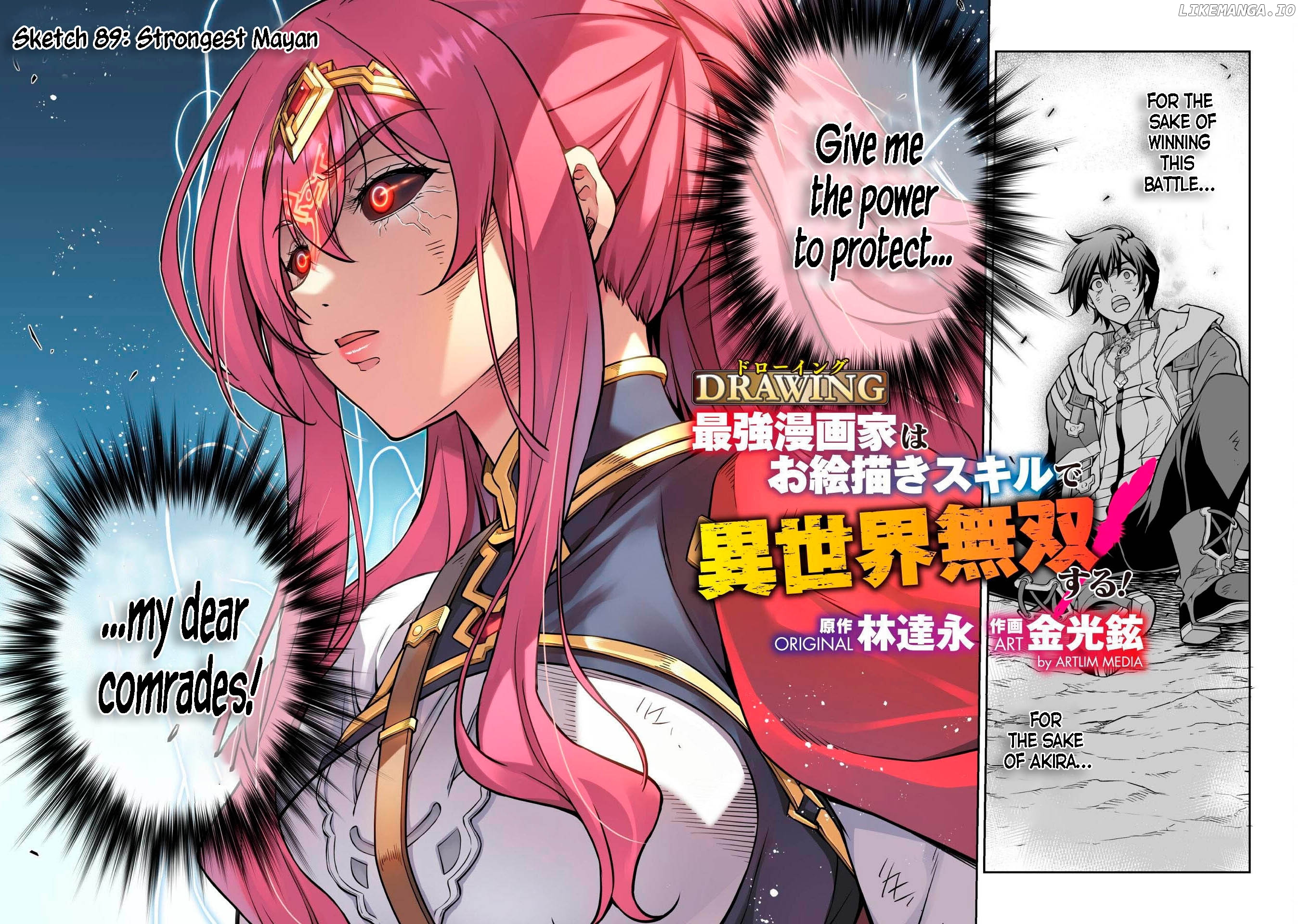 Drawing: The Greatest Mangaka Becomes A Skilled “Martial Artist” In Another World Chapter 89 - page 2