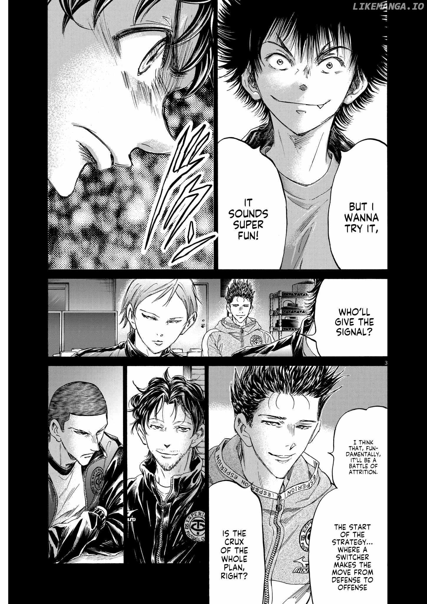 Ao Ashi Chapter 360 - page 4
