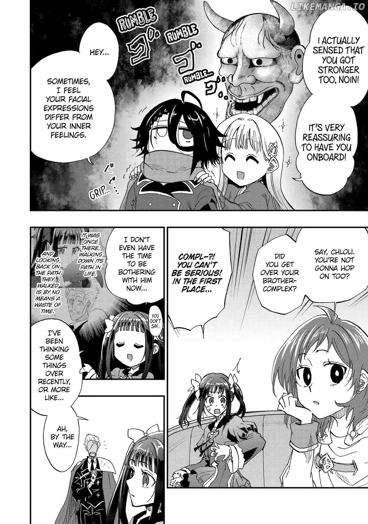 Ankoku Kishino no Ore desu Ga Saikyou no Hijiri Kishi wo Mezashimasu Chapter 62 - page 22