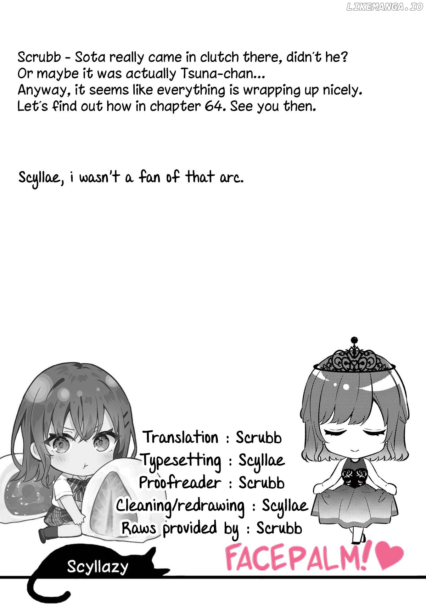 Shiotaiou no Sato-san ga Ore ni dake Amai Chapter 63 - page 22