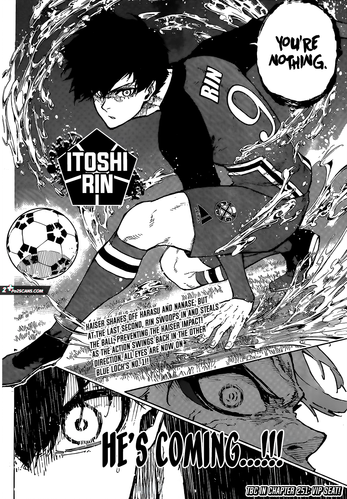 Blue Lock Chapter 250 - page 19