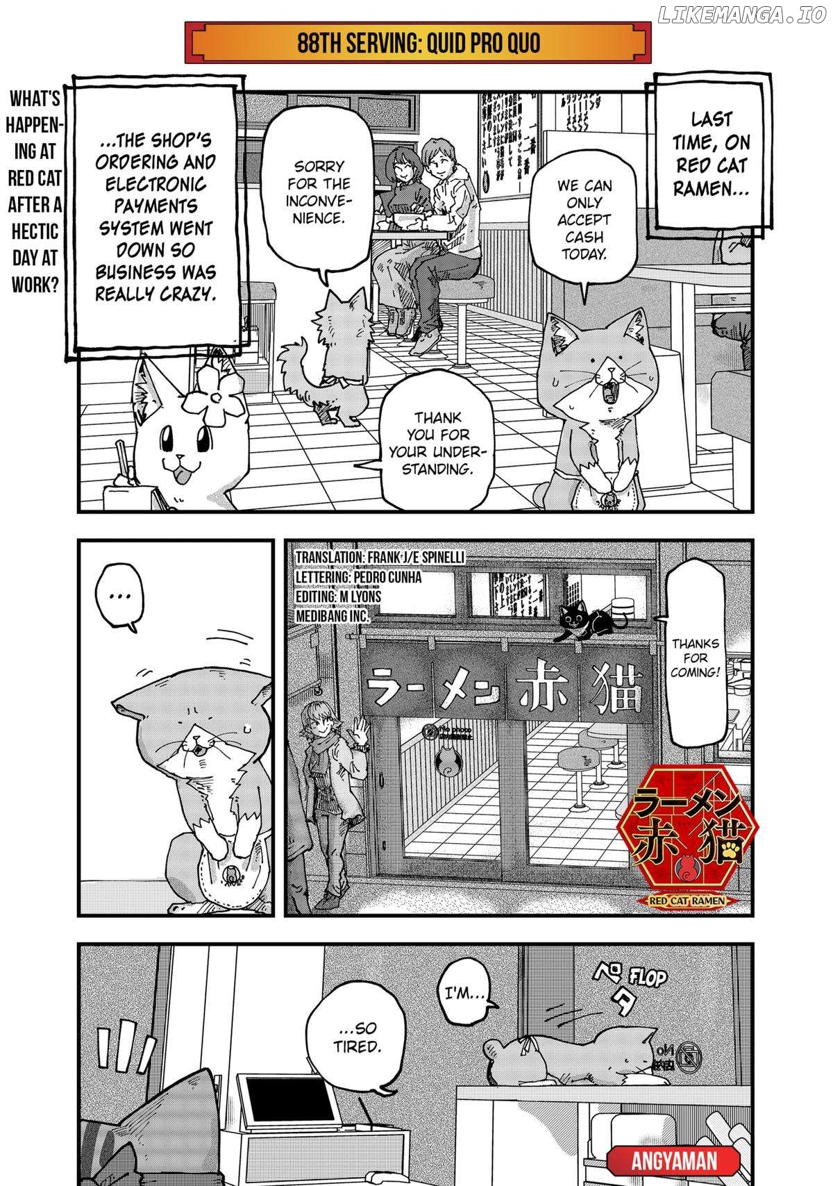 Ramen Aka Neko Chapter 88 - page 1