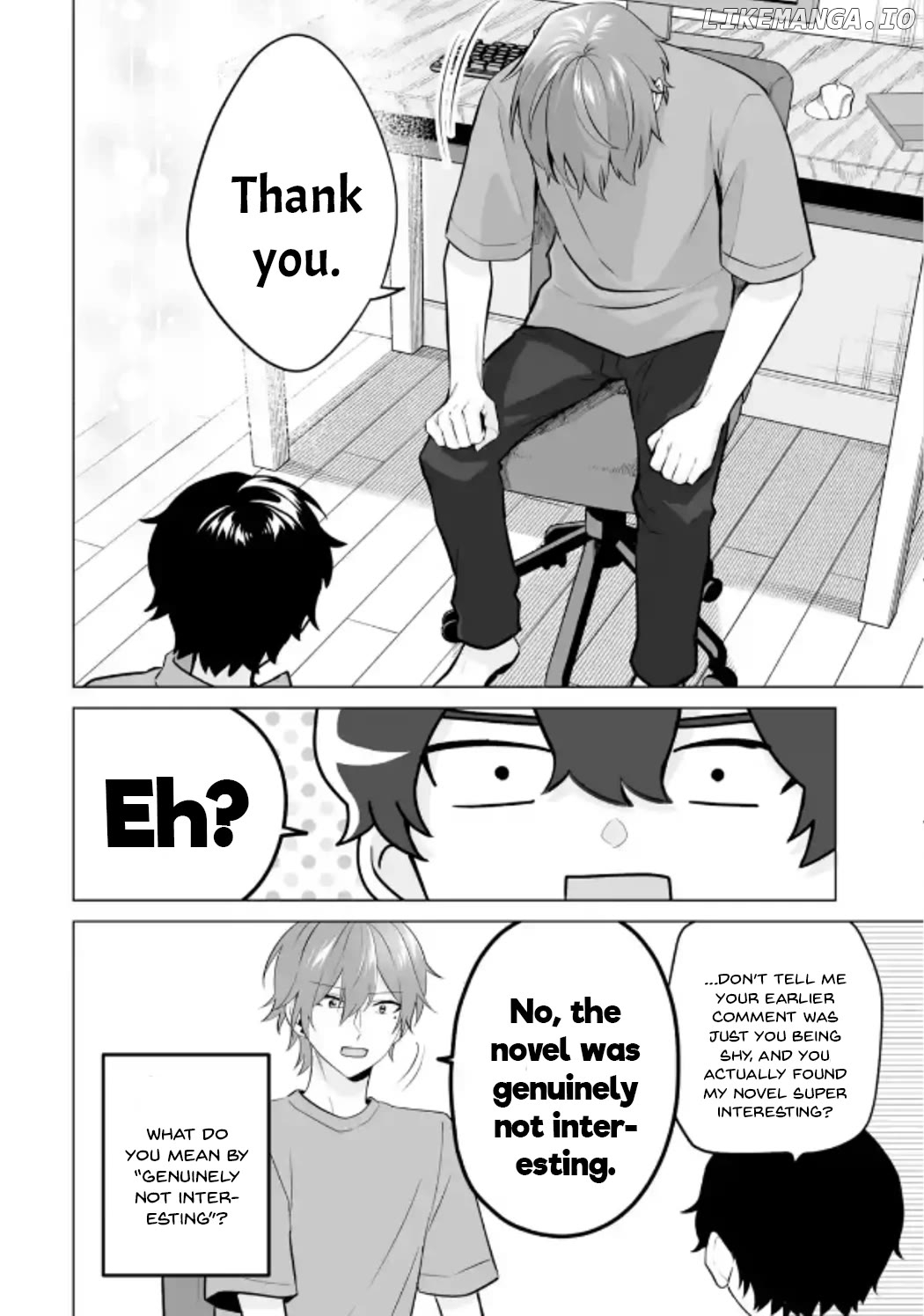 Please Leave Me Alone (For Some Reason, She Wants to Change a Lone Wolf's Helpless High School Life.) Chapter 20 - page 14