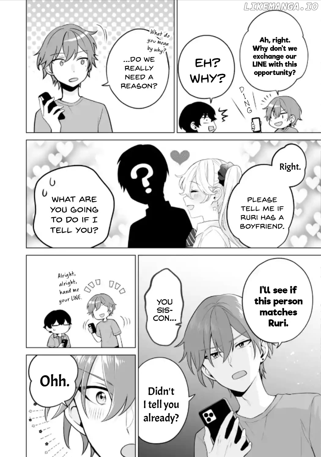 Please Leave Me Alone (For Some Reason, She Wants to Change a Lone Wolf's Helpless High School Life.) Chapter 20 - page 18