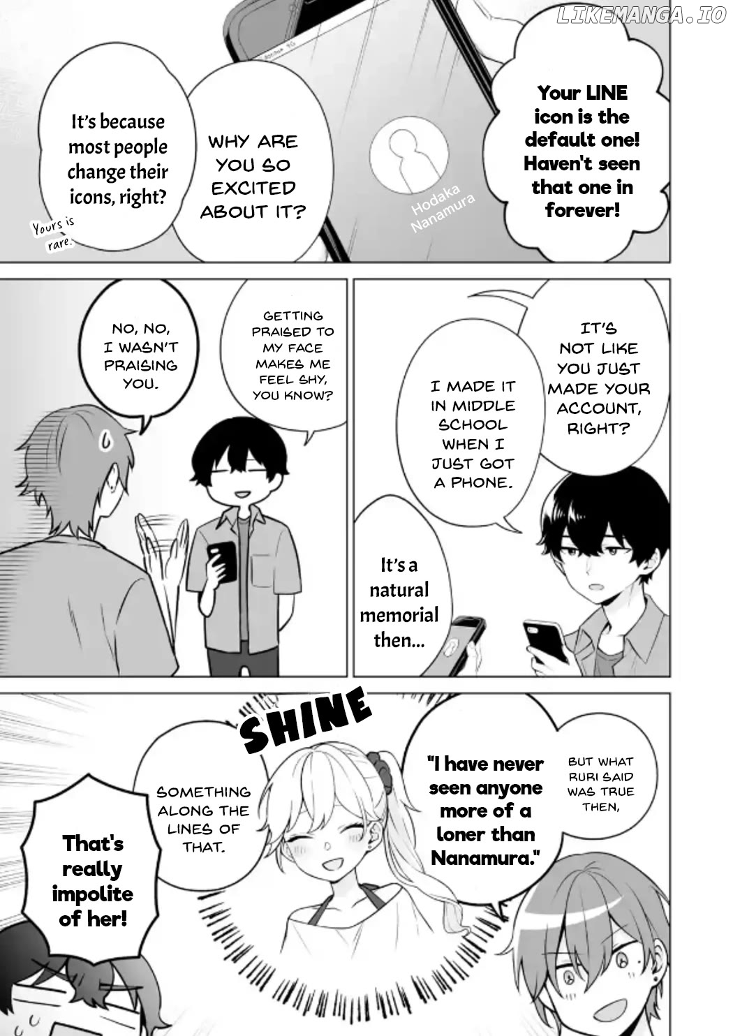 Please Leave Me Alone (For Some Reason, She Wants to Change a Lone Wolf's Helpless High School Life.) Chapter 20 - page 19