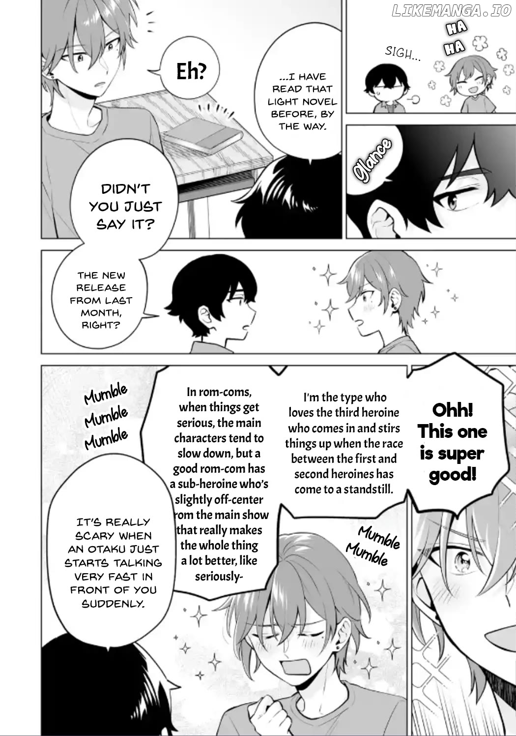 Please Leave Me Alone (For Some Reason, She Wants to Change a Lone Wolf's Helpless High School Life.) Chapter 20 - page 20