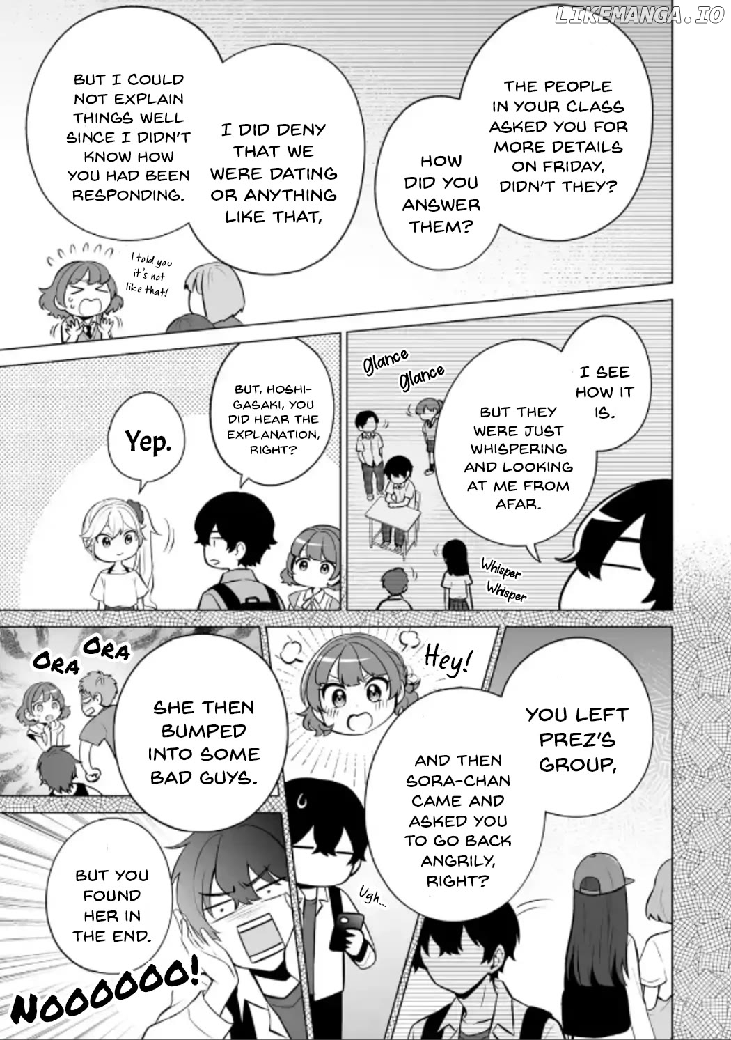 Please Leave Me Alone (For Some Reason, She Wants to Change a Lone Wolf's Helpless High School Life.) Chapter 20 - page 23