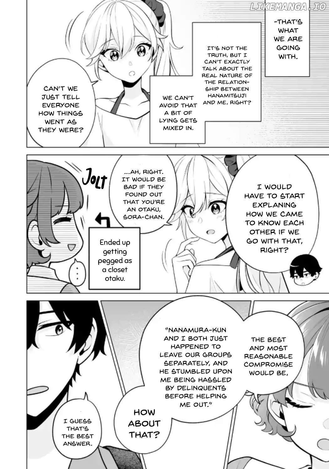 Please Leave Me Alone (For Some Reason, She Wants to Change a Lone Wolf's Helpless High School Life.) Chapter 20 - page 24